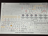 PK48-001 F-15 Eagle Early Stencils