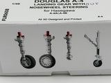 FLR608 1/48 Douglas A-4 Skyhawk Landing Gear WITHOUT Nosewheel Steering (A-4A/A-4B)