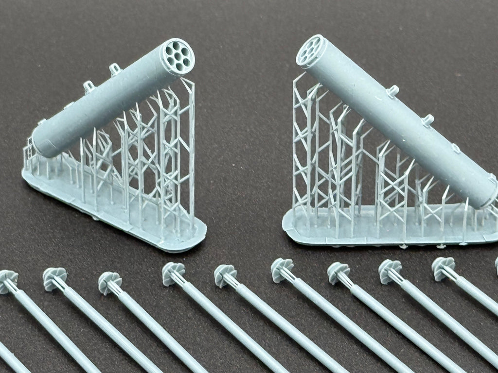 1/32 LAU-68 APKWS 7-Shot Rocket Pod Set of 2 | 3D Printed with Extra ...