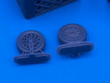 48297 Saab J35 Draken Landing Gear and Wheel Set