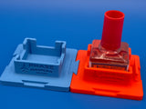 Mr Color Square Bottle Holder Orange
