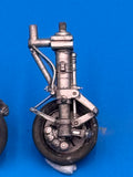 48297 Saab J35 Draken Landing Gear and Wheel Set
