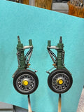 48297 Saab J35 Draken Landing Gear and Wheel Set