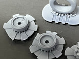 48163 F-16A/B Viper Wheels (Hasegawa)