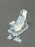 32037 ESCAPAC 1G-3 Ejection Seat (1) with wrinkled Parachute Pack