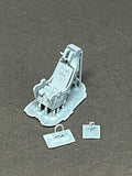 48211 ESCAPAC 1C-3 Seat with uncovered D Ring cable (1) Smooth Parachute Pack