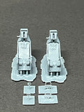 48208 ESCAPAC 1C-3 Early w/ Covred D ring cable (2) Smooth Parachute Pack