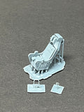48211 ESCAPAC 1C-3 Seat with uncovered D Ring cable (1) Smooth Parachute Pack