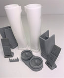 48080 F-15 Eagle Corrected Seamless Intakes w/ F-100-PW-100 Engine Faces (GWH Kit)