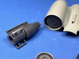48160 A-10 Warthog Engine Inlet and exhaust combo set (Academy)