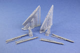 48128 F-4 Phantom Wing Pylons (USAF Style) including LAU-105 Rails For Zoukei Mura