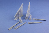 48128 F-4 Phantom Wing Pylons (USAF Style) including LAU-105 Rails For Zoukei Mura