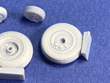 48122 Hawker Siddley Harrier wheel set for Kinetic