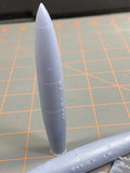 48126 300 Gallon Drop Tanks with 4 tail options For A-4, A-7, A-1, Harrier II, F4D, S-3 etc