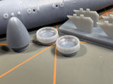 48126 300 Gallon Drop Tanks with 4 tail options For A-4, A-7, A-1, Harrier II, F4D, S-3 etc
