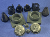 48113 A-10A/A+/C Engine/Exhaust Combo Set (Hobby Boss)